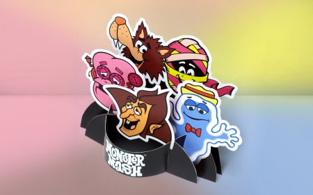 Cereal Monsters Papercraft and more