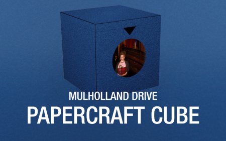 Mulholland Drive Papercraft Cube